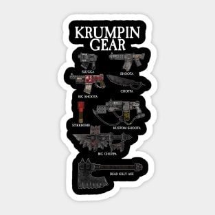 Krumpin Gear Sticker